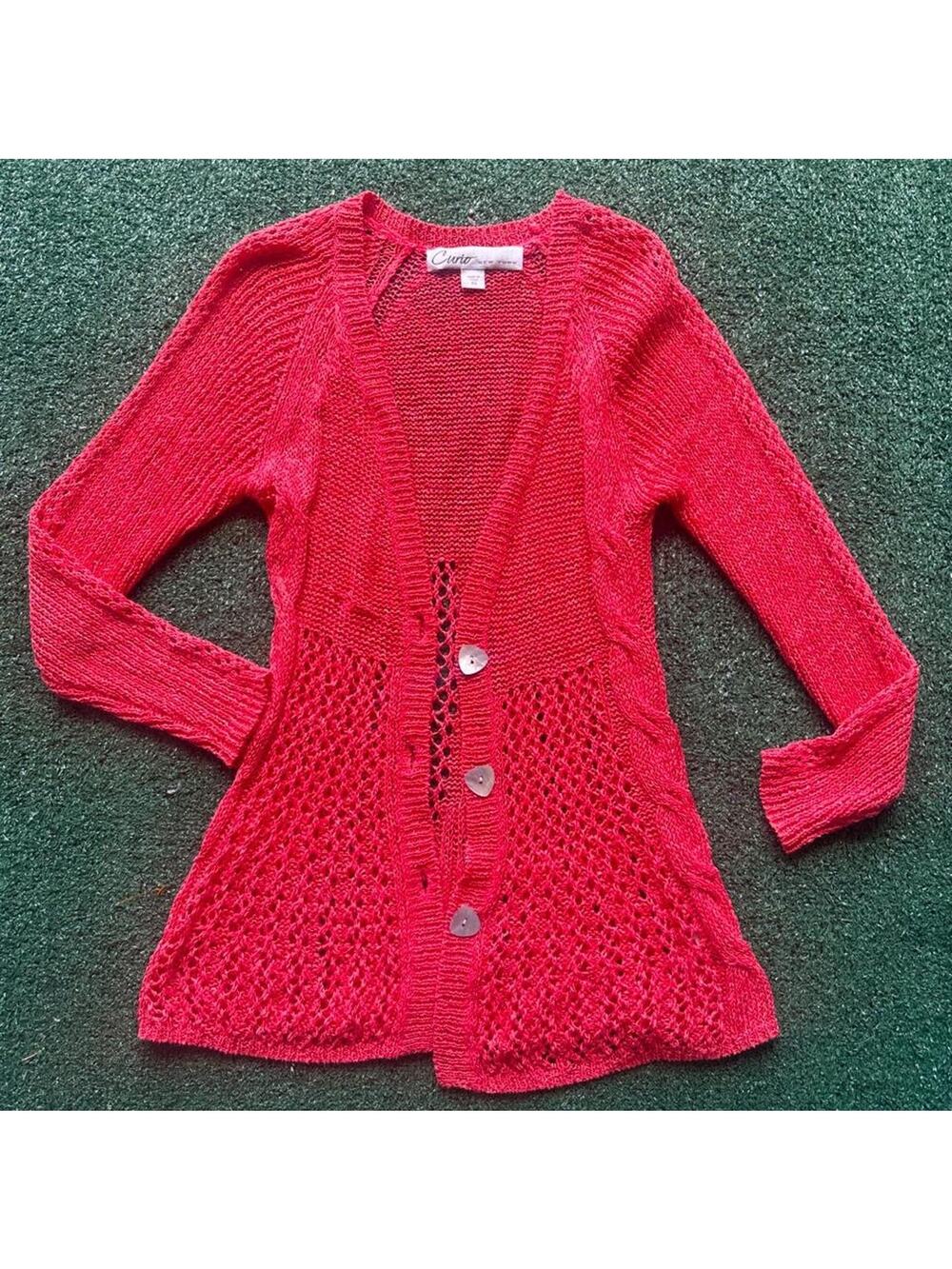 Vintage crochet cardigan